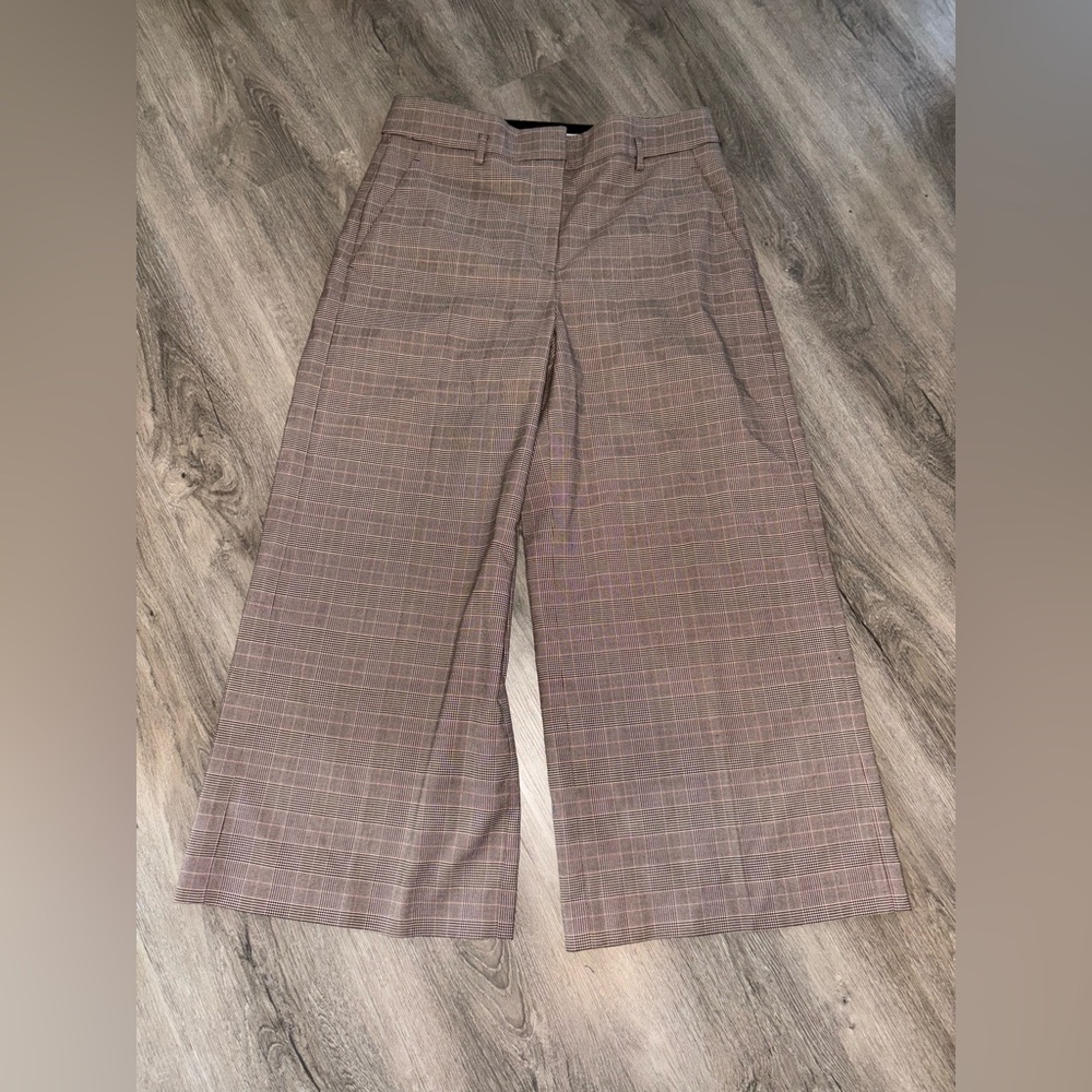 Ann Taylor | Plaid WideLeg Pants